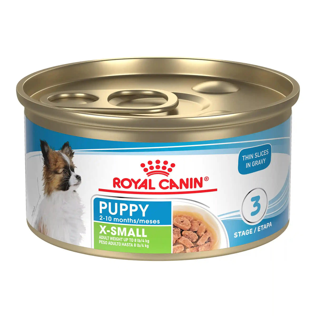 X-Small Puppy Thin Slices In Gravy