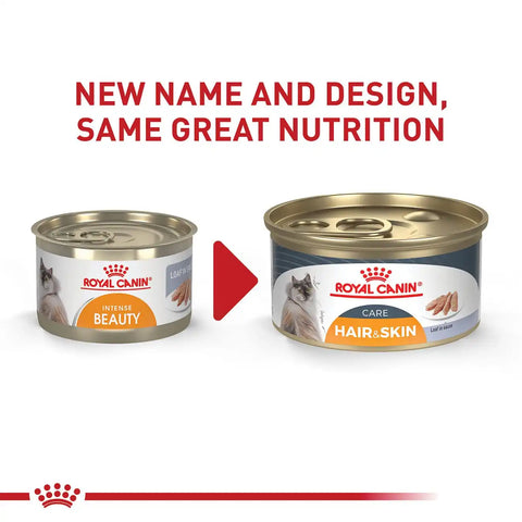 Hair & Skin Care Loaf In Sauce Canned Cat Food