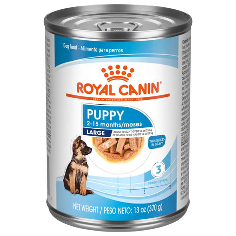 Large Puppy Thin Slices in Gravy